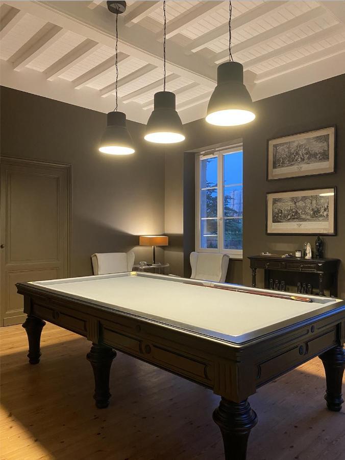 Chateau Bernon Maison D Hotes - Piscine Et Spa Queyrac Ngoại thất bức ảnh