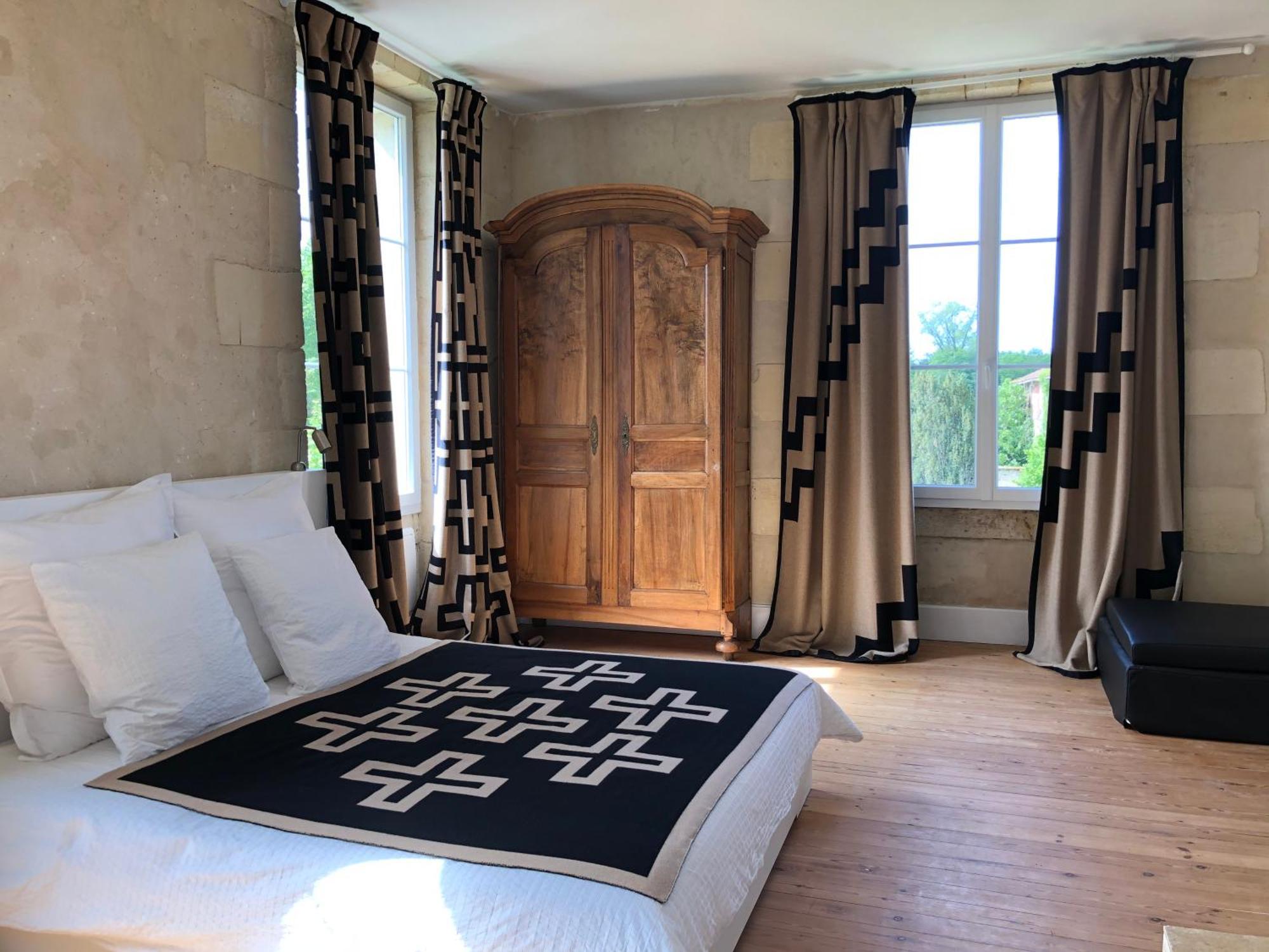 Chateau Bernon Maison D Hotes - Piscine Et Spa Queyrac Ngoại thất bức ảnh