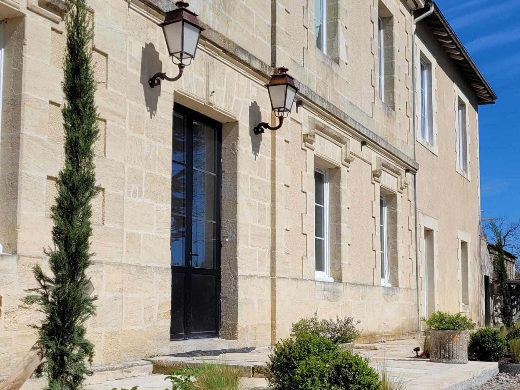 Chateau Bernon Maison D Hotes - Piscine Et Spa Queyrac Ngoại thất bức ảnh